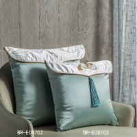 Darchin lotus series pillow light greencloth cushion